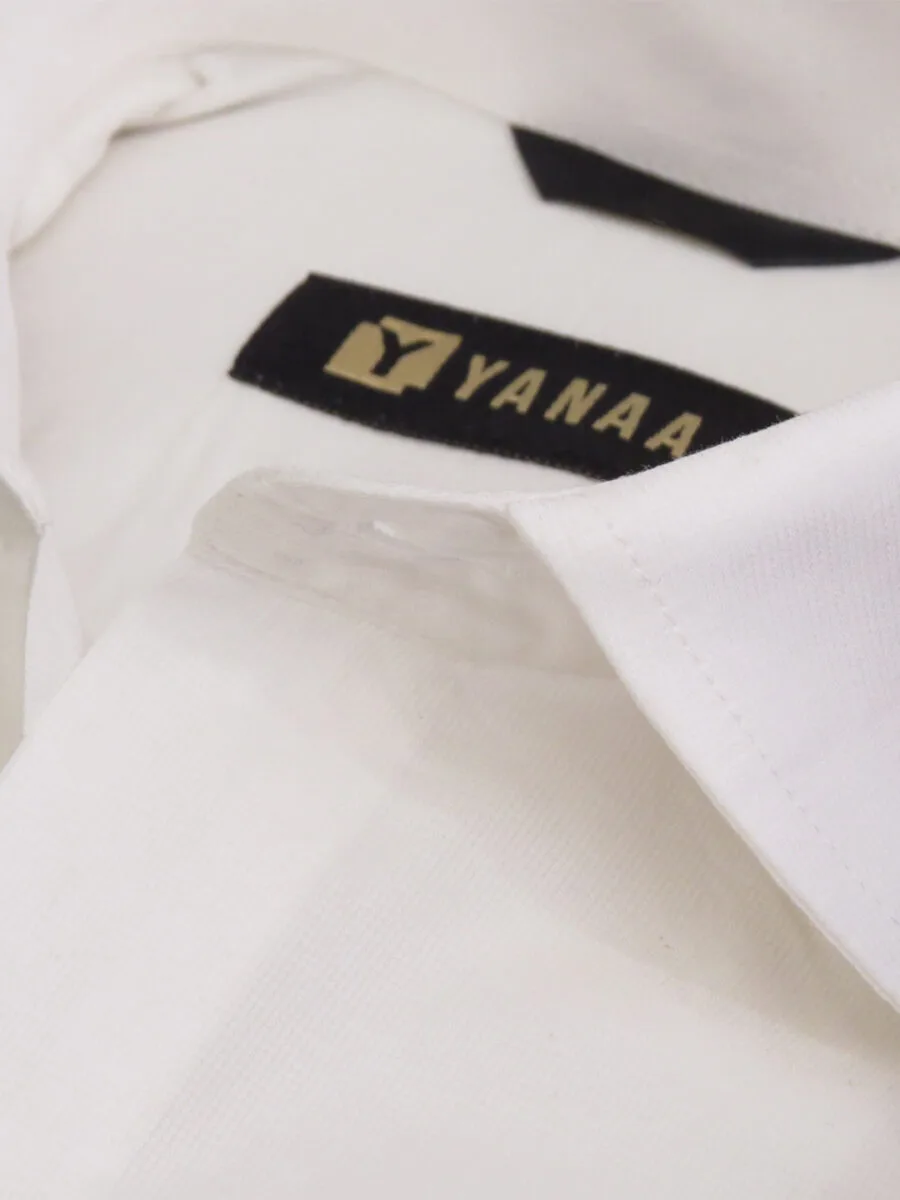 Authentic Natural Cotton Shirt for Men - White - Image 4