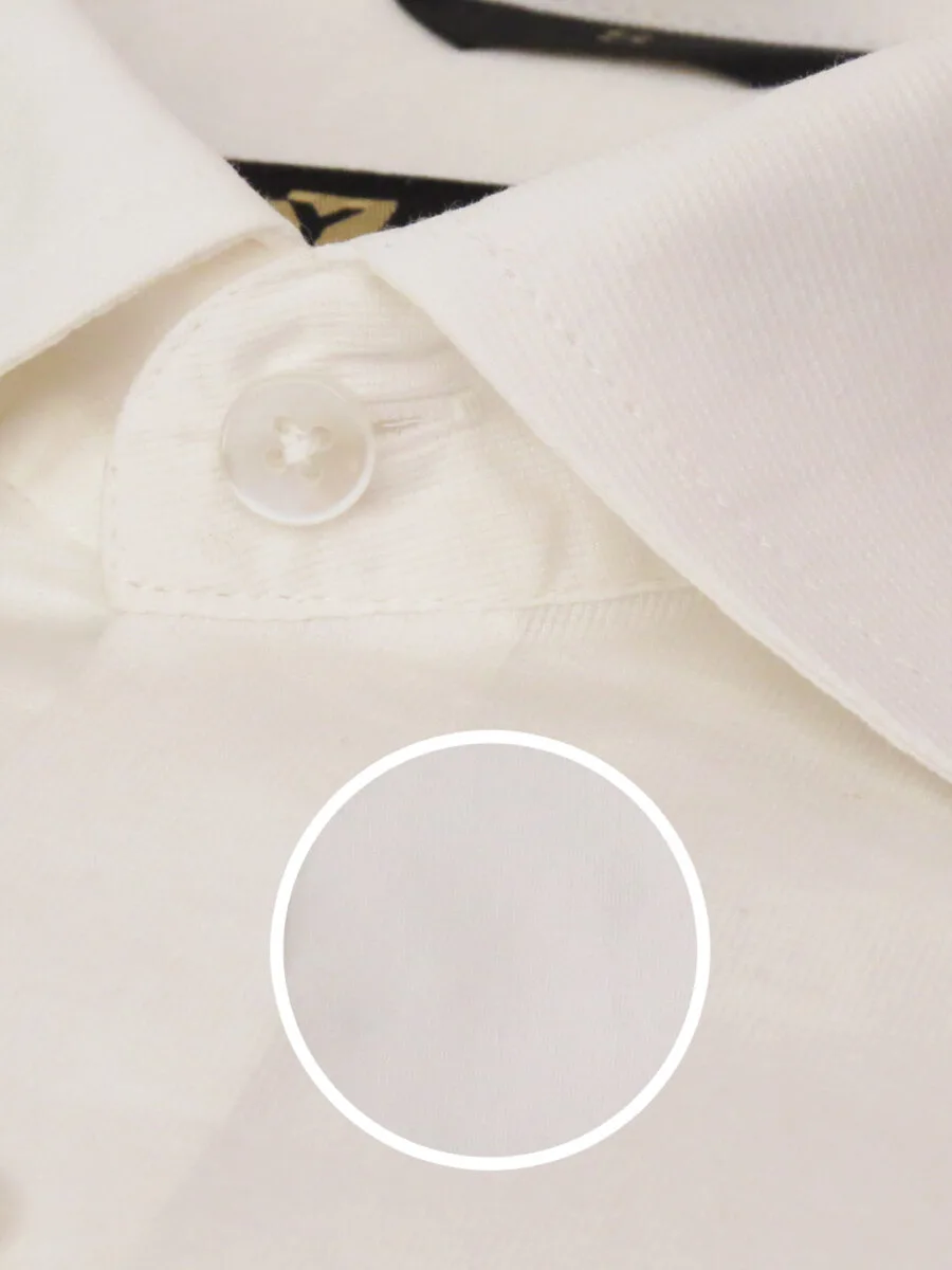 Authentic Natural Cotton Shirt for Men - White - Image 5