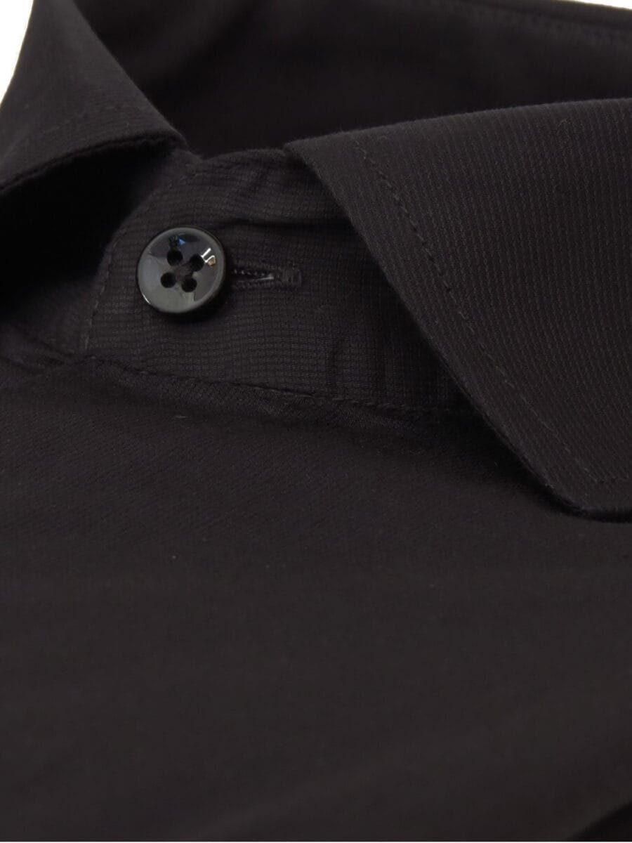 Authentic Natural Cotton Shirt for Men - Black - Image 4